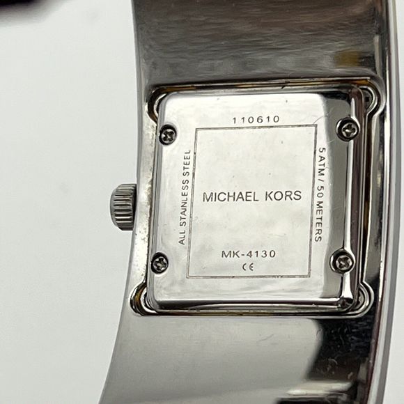 Michael Kors Tortoise Acrylic Brown Dial Ladies Watch MK4130 Quartz Untested - Picture 12 of 12